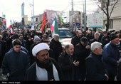 تشییع پیکر شهید «امیرحسین اسدالله‌نیا» - زنجان