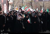 تشییع پیکر شهید «امیرحسین اسدالله‌نیا» - زنجان