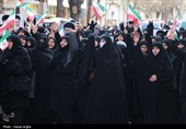 تشییع پیکر شهید «امیرحسین اسدالله‌نیا» - زنجان