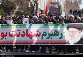 تشییع پیکر شهید «امیرحسین اسدالله‌نیا» - زنجان