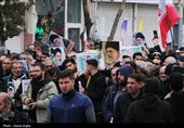 تشییع پیکر شهید «امیرحسین اسدالله‌نیا» - زنجان