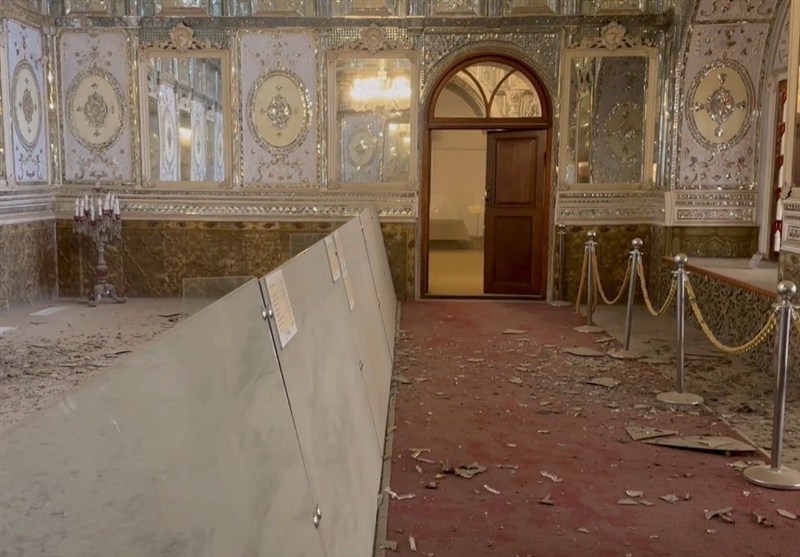 کاخ گلستان , حمله اسرائیل به ایران , 