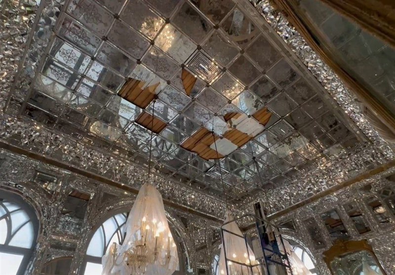 کاخ گلستان , حمله اسرائیل به ایران , 