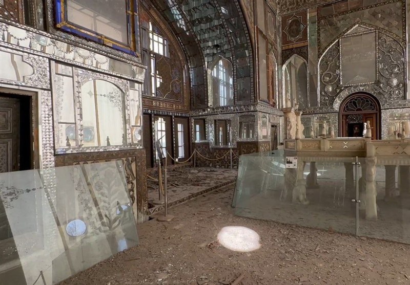 کاخ گلستان , حمله اسرائیل به ایران , 