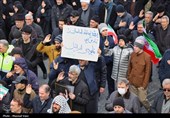 تشییع شهدای حملات آمریکایی صهیونی در تبریز