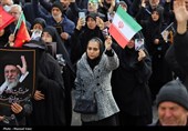 تشییع شهدای حملات آمریکایی صهیونی در تبریز