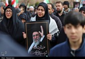 تشییع شهدای حملات آمریکایی صهیونی در تبریز