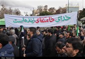 تشییع شهدای حملات آمریکایی صهیونی در تبریز
