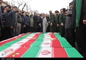 تشییع شهدای حملات آمریکایی صهیونی در تبریز