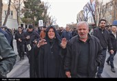 تشییع شهدای حملات آمریکایی صهیونی در تبریز