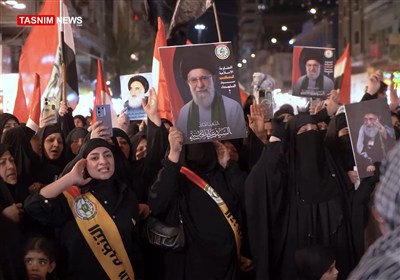 تشييع رمزي لقائد الثورة الإسلامية الشهيد الإمام السيد علي الخامنئي في الكاظمية المقدسة