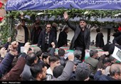 تشییع شهدای حملات آمریکایی صهیونی در تبریز