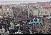 تشییع شهدای حملات آمریکایی صهیونی در تبریز