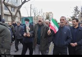تشییع شهدای حملات آمریکایی صهیونی در تبریز
