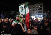دومین شب تجمع سوگواران رهبر شهید انقلاب در تهران