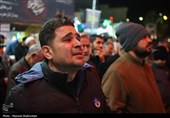 دومین شب تجمع سوگواران رهبر شهید انقلاب در تهران