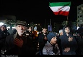 دومین شب تجمع سوگواران رهبر شهید انقلاب در تهران