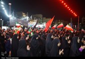 دومین شب تجمع سوگواران رهبر شهید انقلاب در تهران