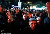 دومین شب تجمع سوگواران رهبر شهید انقلاب در تهران