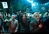 دومین شب تجمع سوگواران رهبر شهید انقلاب در تهران