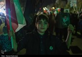 دومین شب تجمع سوگواران رهبر شهید انقلاب در تهران