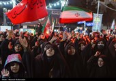 دومین شب تجمع سوگواران رهبر شهید انقلاب در تهران