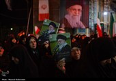 دومین شب تجمع سوگواران رهبر شهید انقلاب در تهران