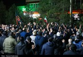 دومین شب تجمع سوگواران رهبر شهید انقلاب در تهران