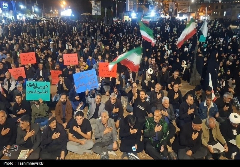 نجوای دلتنگی؛ محفل انس با قرآن کهگیلویه در فراق رهبر انقلاب