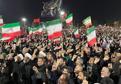 خروش بی‌سابقه مردم بیرجند/خواهان انتقام سخت