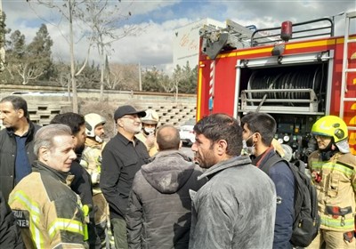 تصاویر بازدید زاکانی از بخش‌های آسیب‌دیده منطقه 5