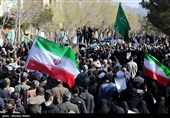 تشییع پیکر شهدای حملات آمریکایی صهیونی در شهرضا - اصفهان