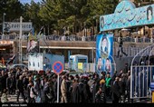 تشییع پیکر شهدای حملات آمریکایی صهیونی در شهرضا - اصفهان