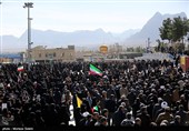 تشییع پیکر شهدای حملات آمریکایی صهیونی در شهرضا - اصفهان
