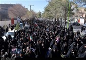 تشییع پیکر شهدای حملات آمریکایی صهیونی در شهرضا - اصفهان