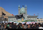 تشییع پیکر شهدای حملات آمریکایی صهیونی در شهرضا - اصفهان