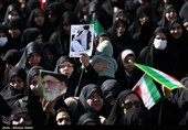 تشییع پیکر شهدای حملات آمریکایی صهیونی در شهرضا - اصفهان