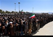 تشییع پیکر شهدای حملات آمریکایی صهیونی در شهرضا - اصفهان