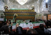 تشییع پیکر شهدای حملات آمریکایی صهیونی در شهرضا - اصفهان