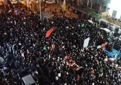 نوای «حیدر حیدر» جمعیت بی‌نظیر خون‌خواهان امام خامنه‌ای در زاهدان