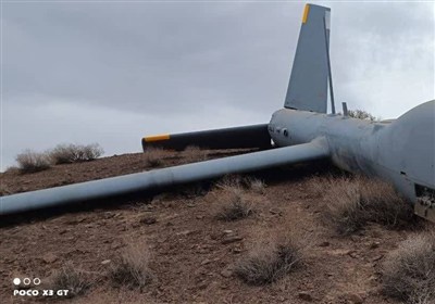 انهدام پهپاد پیشرفته هرمس اسرائیل ‌در آسمان قصر‌شیرین