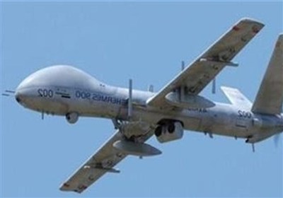 الحرس الثوري يسقط طائرة مسيرة "هرمس" تابعة للكيان الصهيوني في محيط خرم‌ آباد