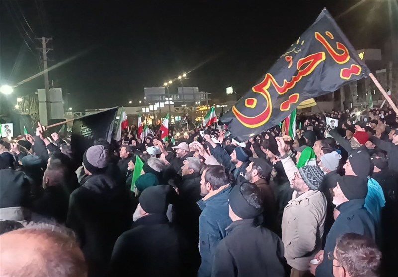 اجتماع مردم اسلامشهر در خونخواهی امام شهید امت+فیلم