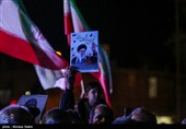 سومین شب اجتماع  مردم مبارکه اصفهان در سوگ رهبر شهید
