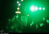 سومین شب اجتماع  مردم مبارکه اصفهان در سوگ رهبر شهید