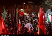 سومین شب اجتماع  مردم مبارکه اصفهان در سوگ رهبر شهید