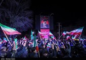 سومین شب اجتماع  مردم مبارکه اصفهان در سوگ رهبر شهید