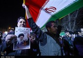 سومین شب اجتماع  مردم مبارکه اصفهان در سوگ رهبر شهید