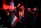 سومین شب اجتماع  مردم مبارکه اصفهان در سوگ رهبر شهید