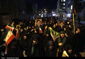 دسته های عزاداری رهبر شهید انقلاب در همدان